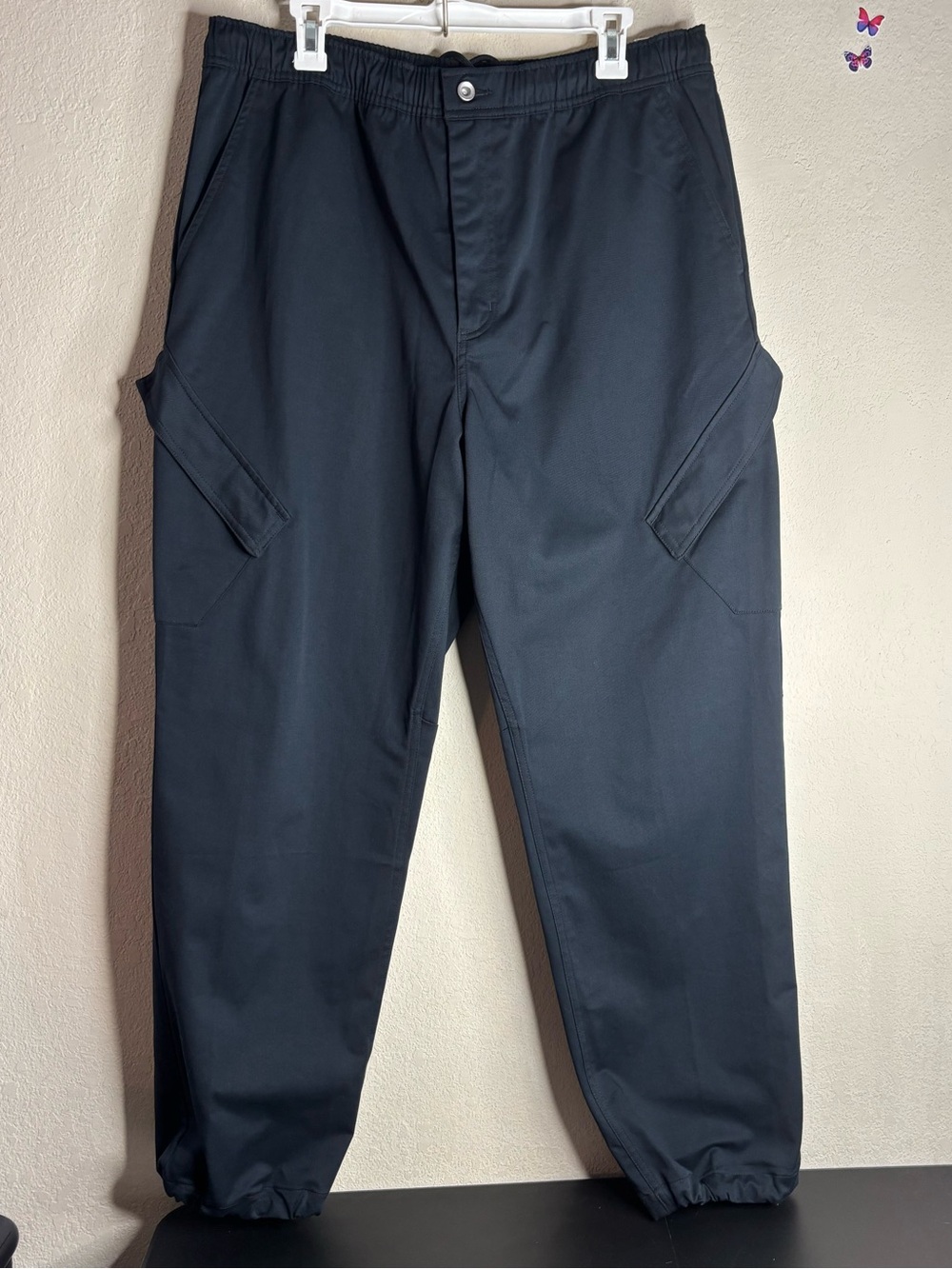 Nike Jordan Essentials Chicago Cargo Pants Black FB7305-010 size Extra Large